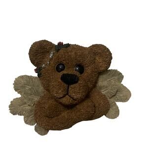 Boyds Bears Angelica in Flight Angel Bear Wall Hanger #654282GCC
